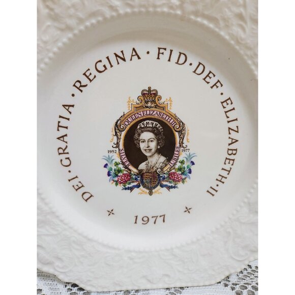 Lord Nelson Silver Jubilee Plate – 8.5” Square Embossed Commemorative Dish - Picture 6 of 10